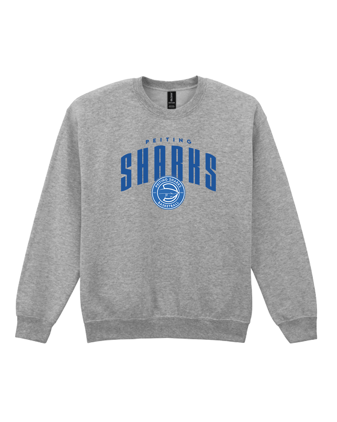 Crewneck Sharks – Grau