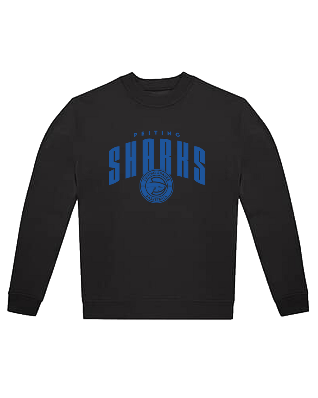 Crewneck Sharks – Schwarz