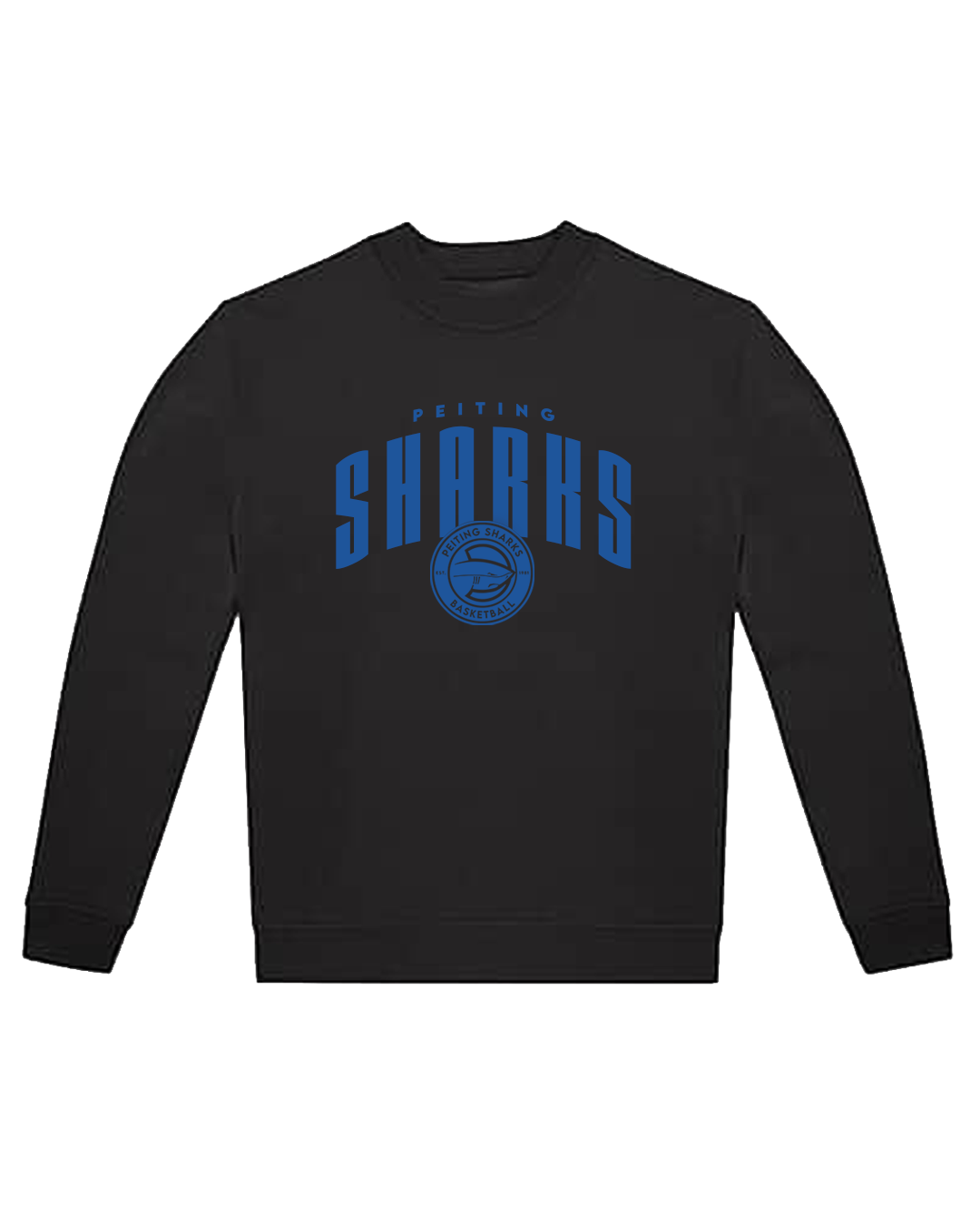 Crewneck Sharks – Schwarz
