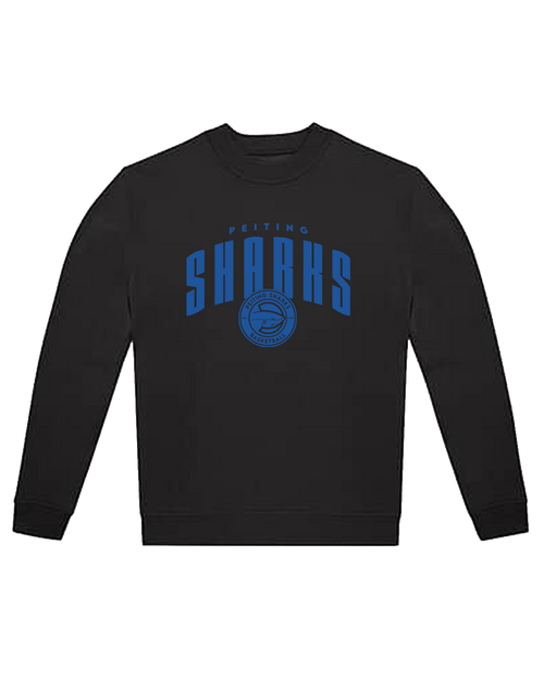 Crewneck Sharks – Schwarz