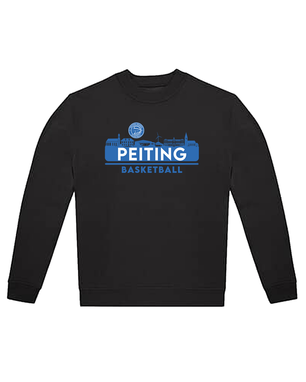 Crewneck City – Schwarz