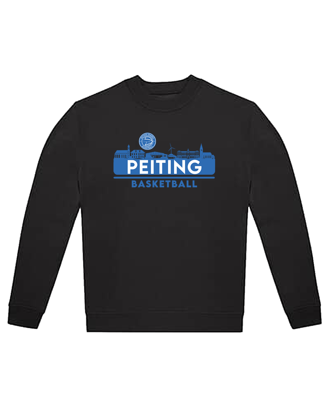 Crewneck City – Schwarz
