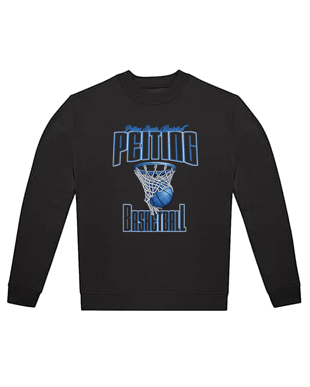 Crewneck Vintage – Schwarz
