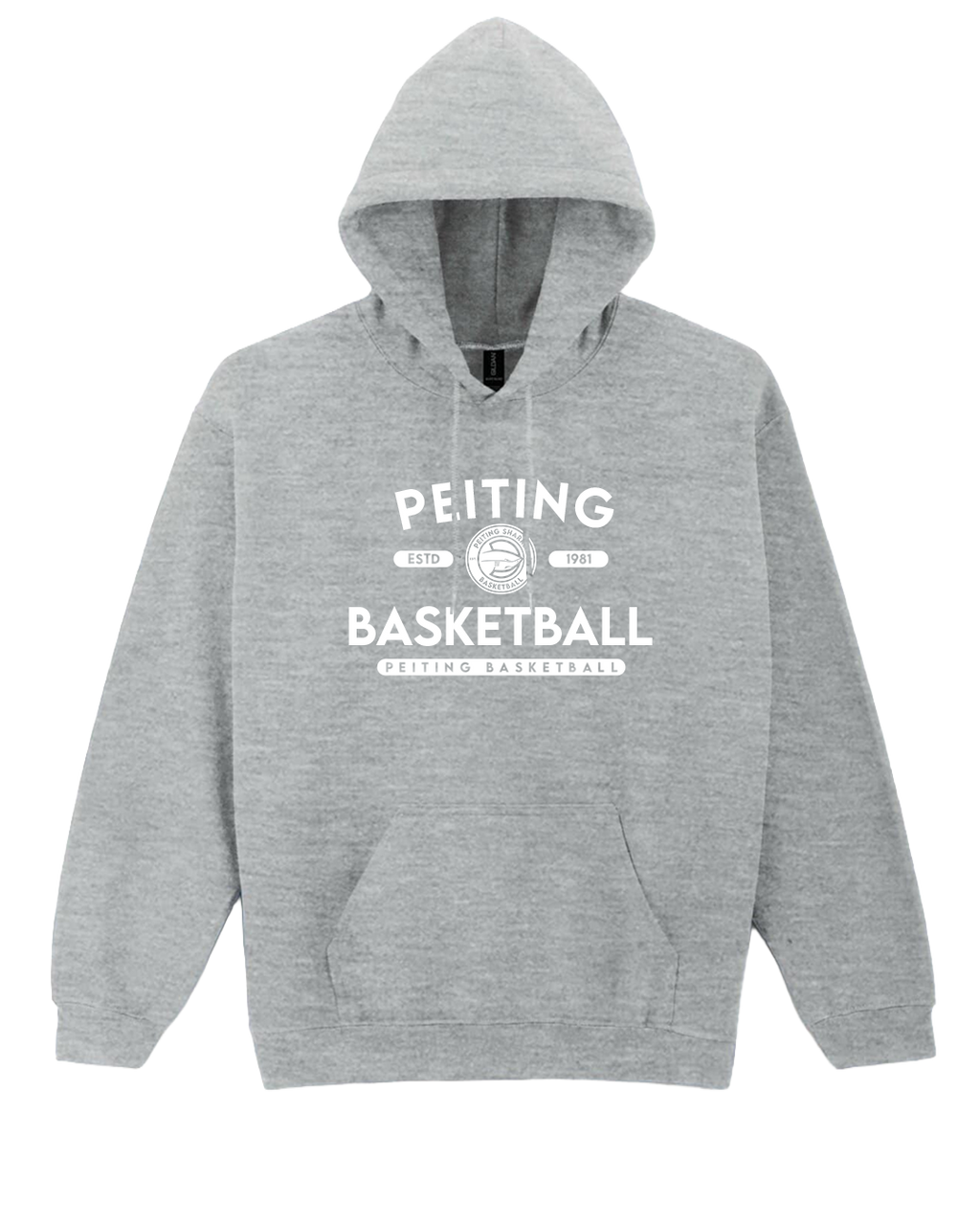 Hoodie University – Grau
