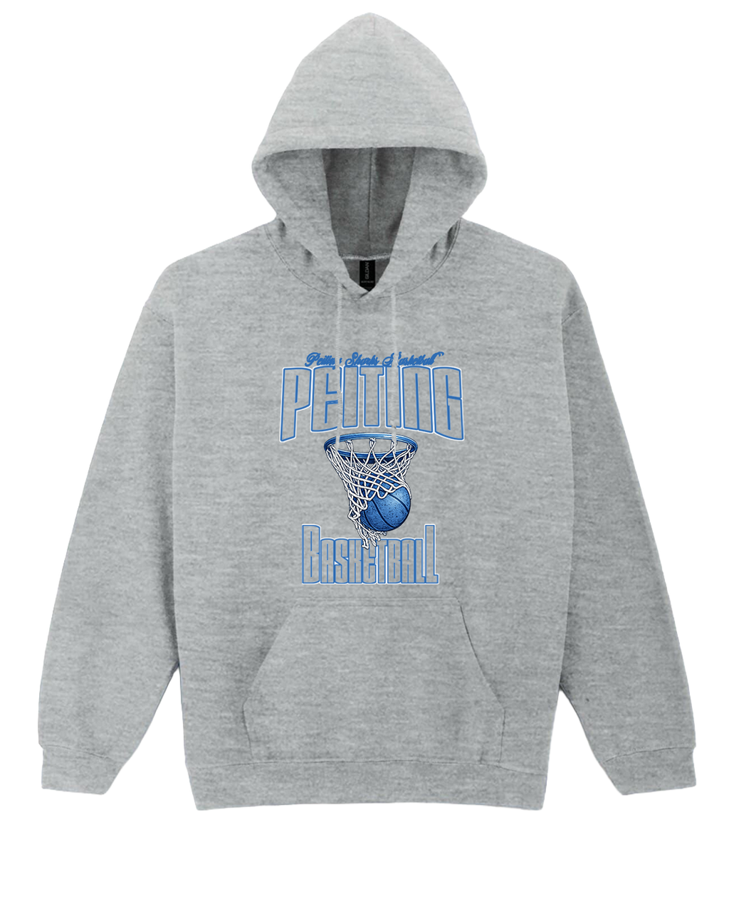 Hoodie Vintage – Grau