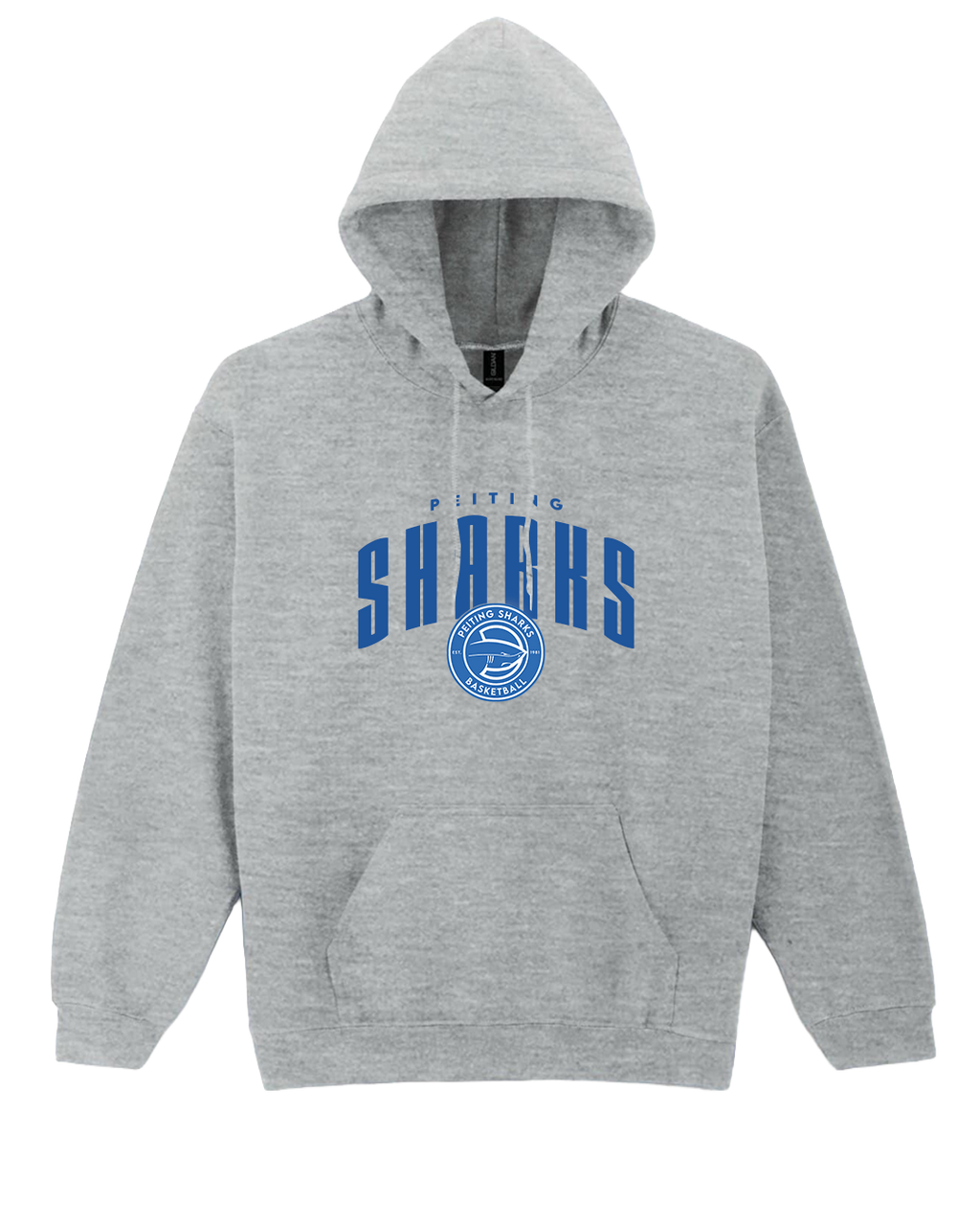 Hoodie Sharks – Grau
