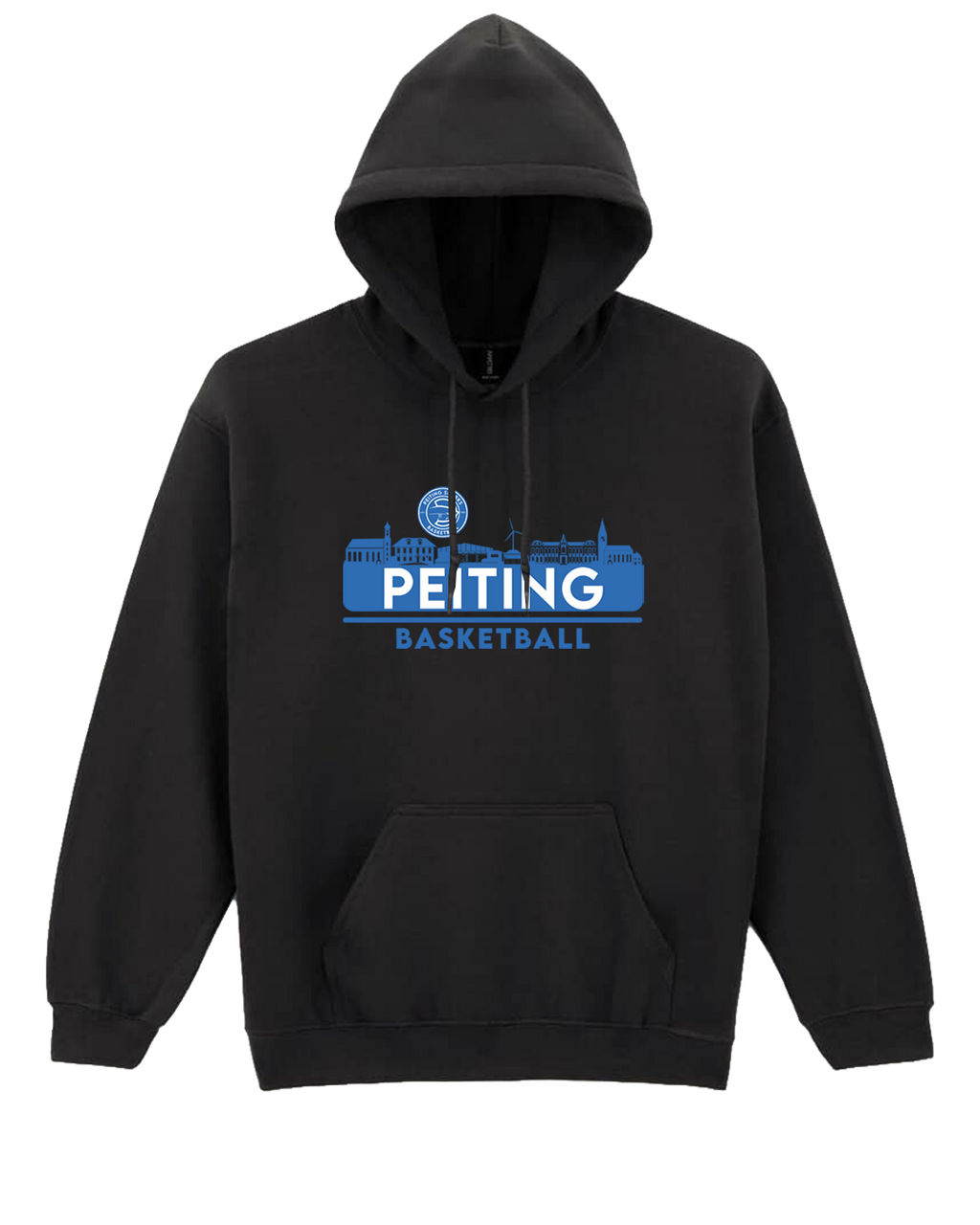 Hoodie City – Schwarz