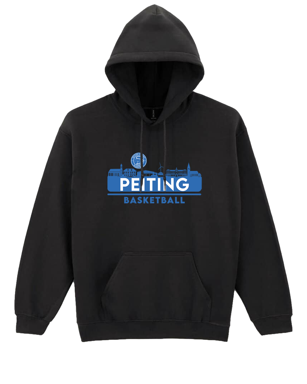 Hoodie City – Schwarz