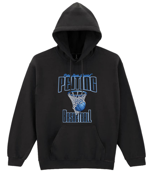 Hoodie Vintage – Schwarz
