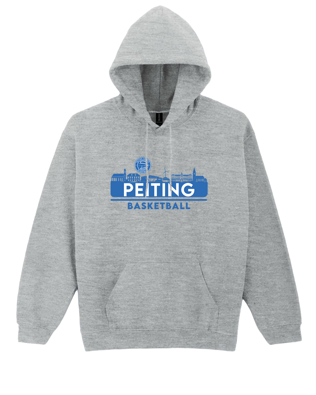 Hoodie City – Grau