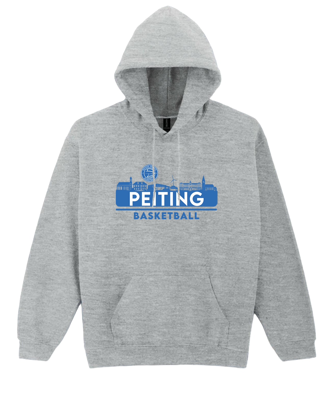 Hoodie City – Grau