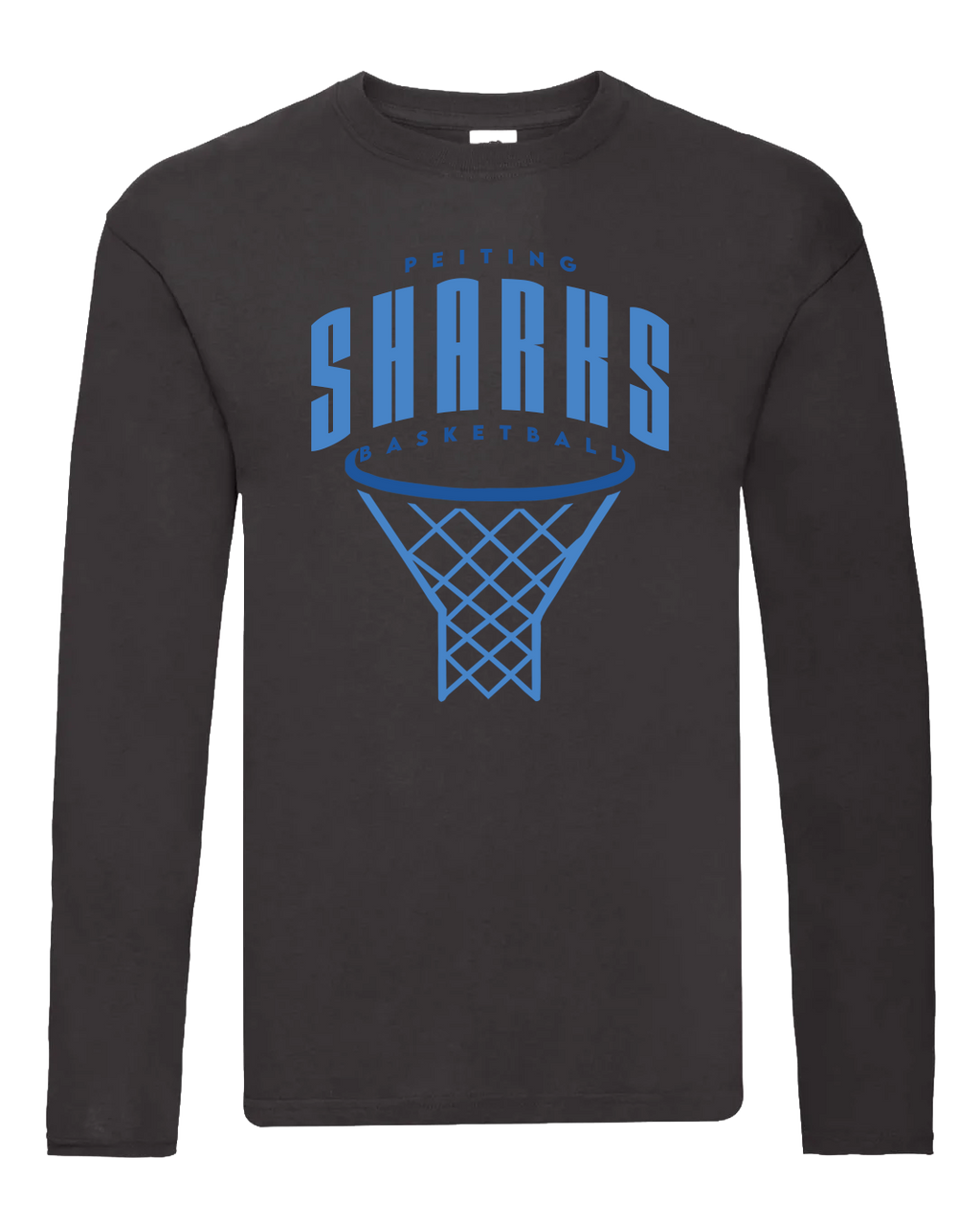 Longsleeve City – Schwarz