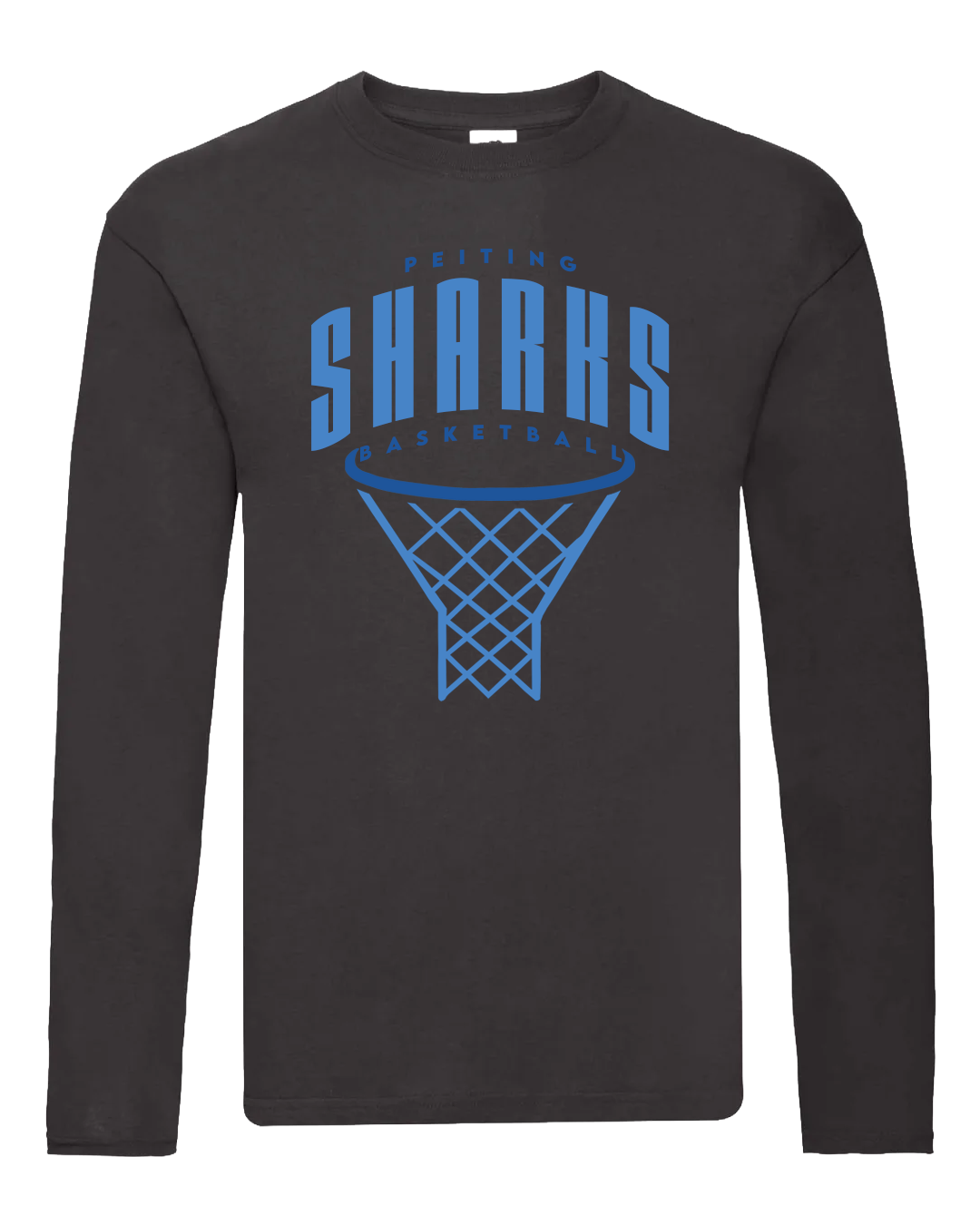 Longsleeve City – Schwarz