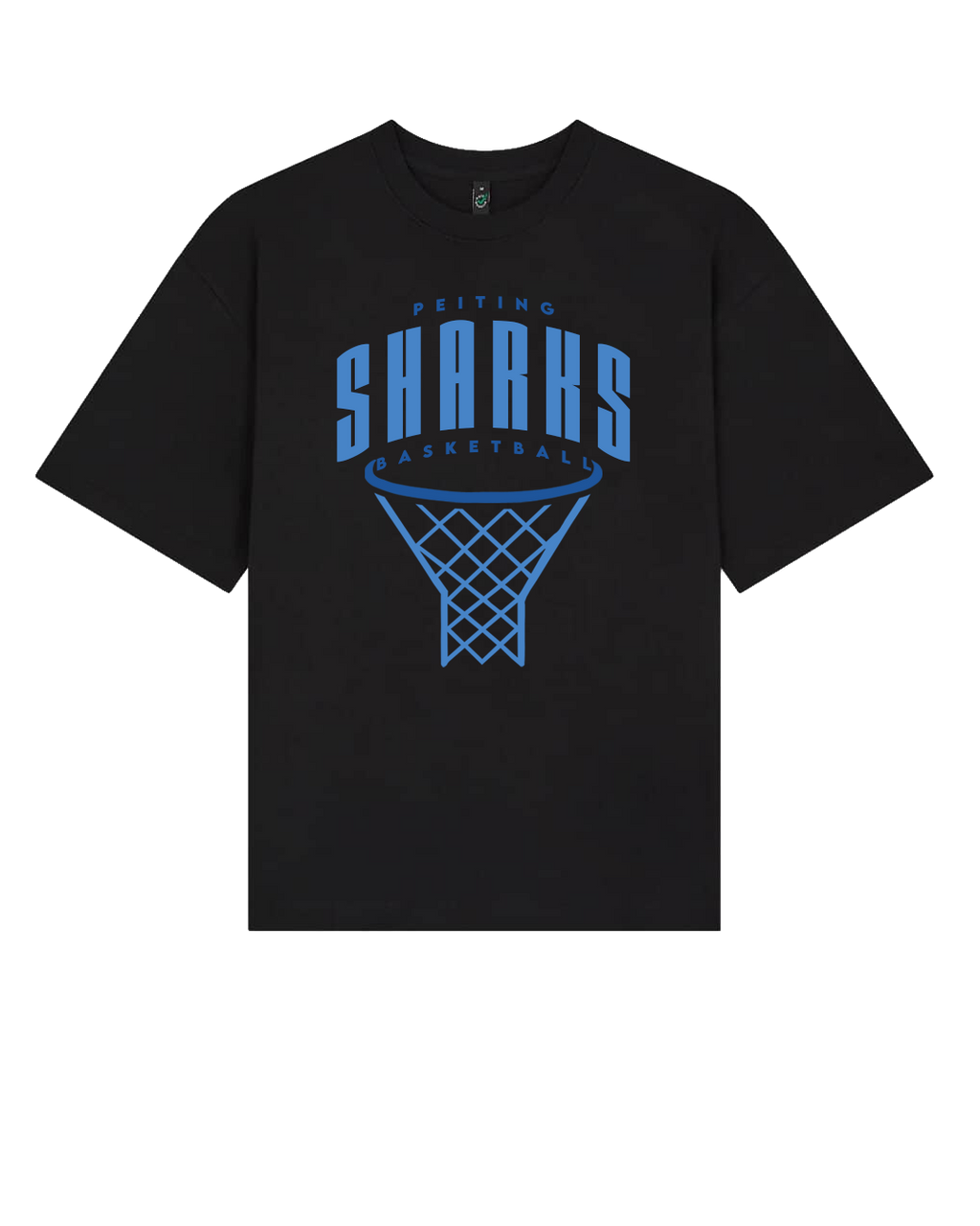 Oversized Tshirt Bucket – Schwarz