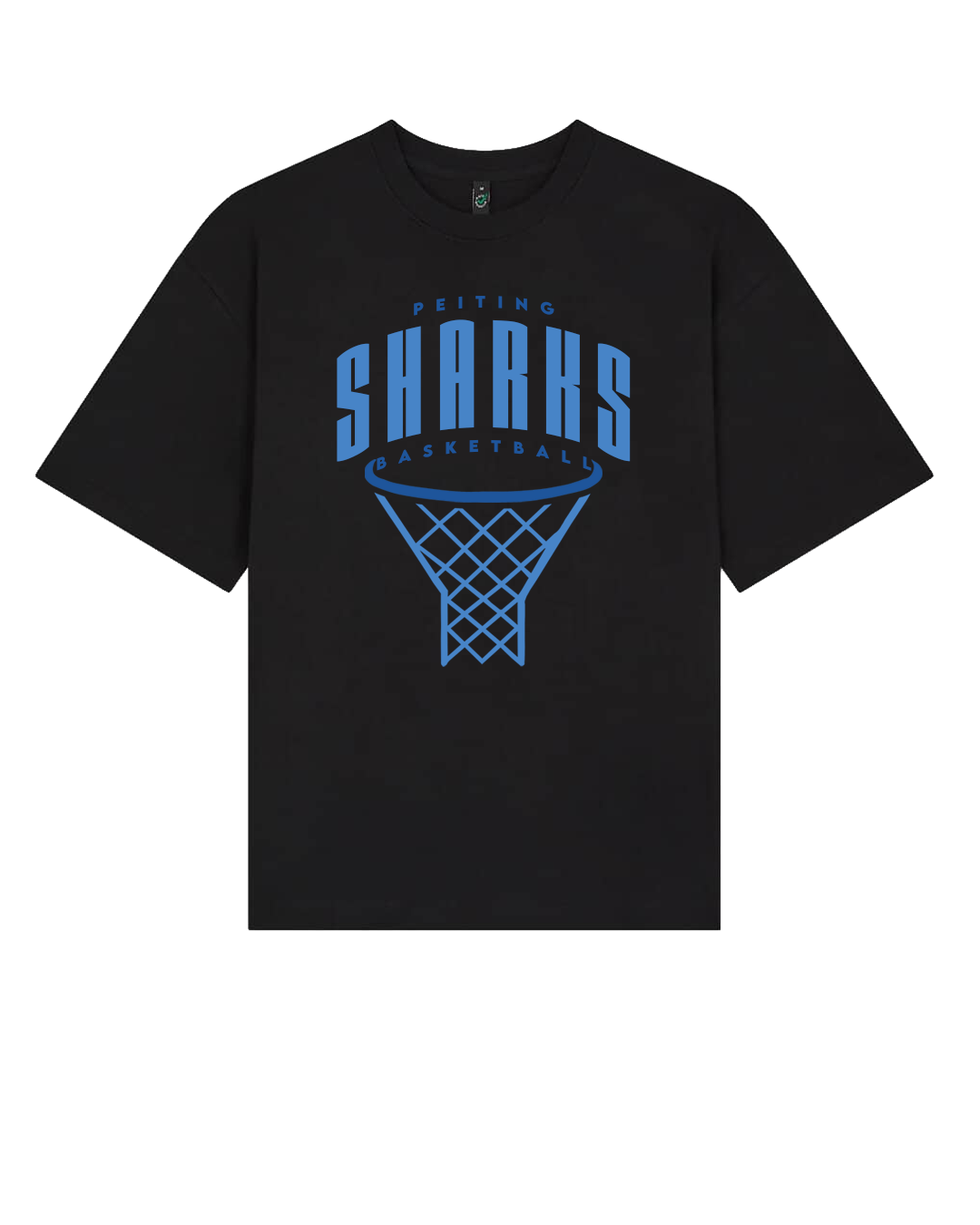 Oversized Tshirt Bucket – Schwarz