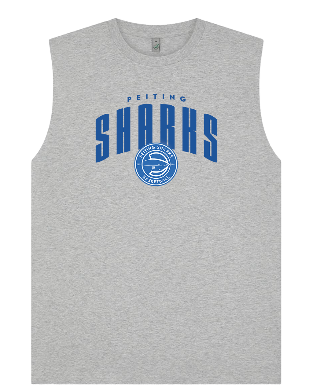 Tanktop Sharks – Grau