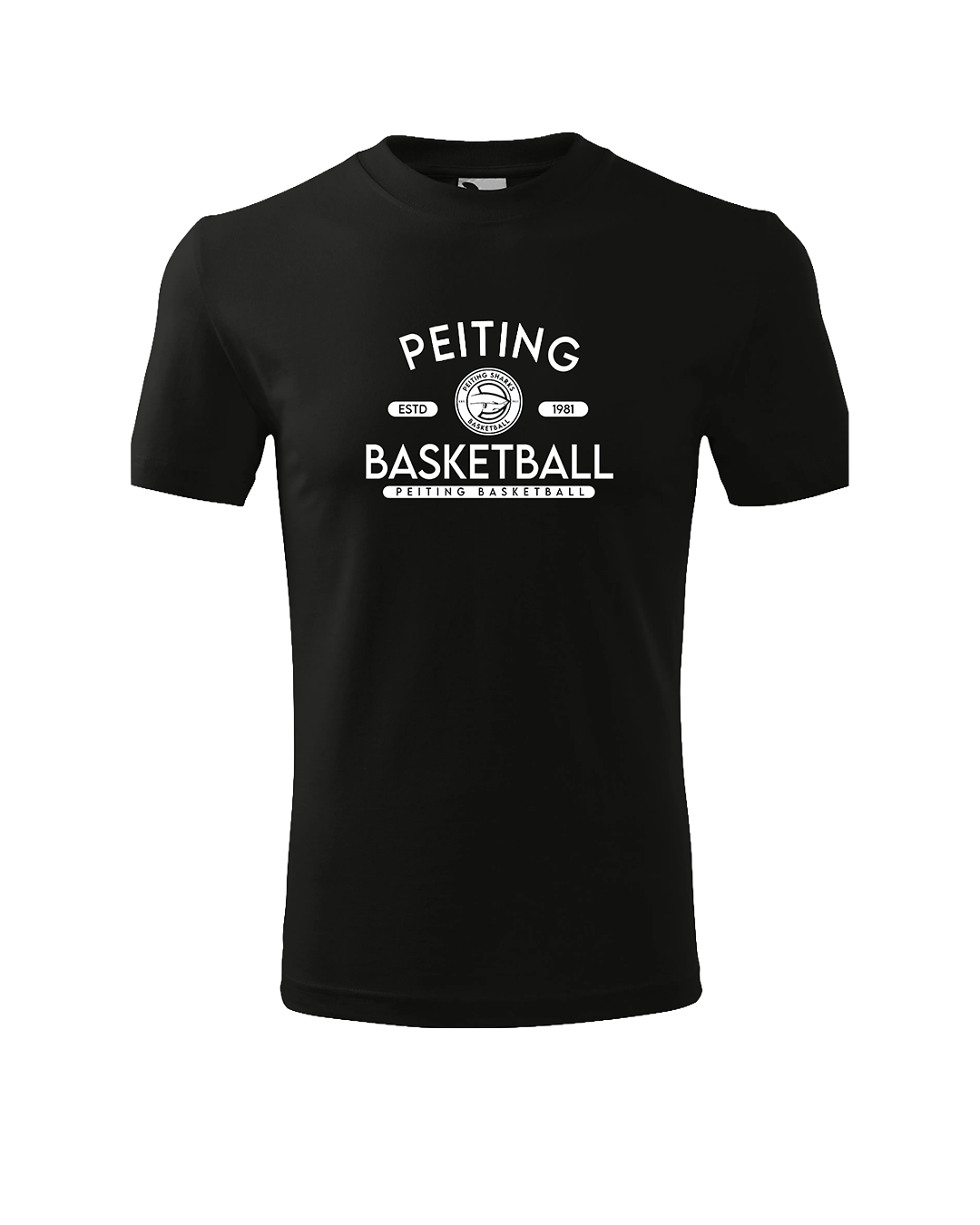 Tshirt University – Schwarz
